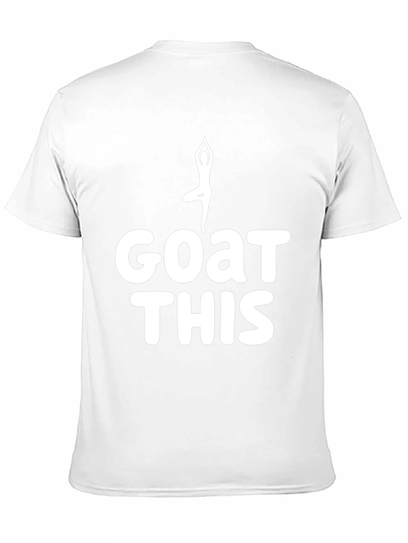 Camiseta Negra Yoga GOAT THIS - Comodidad y Estilo