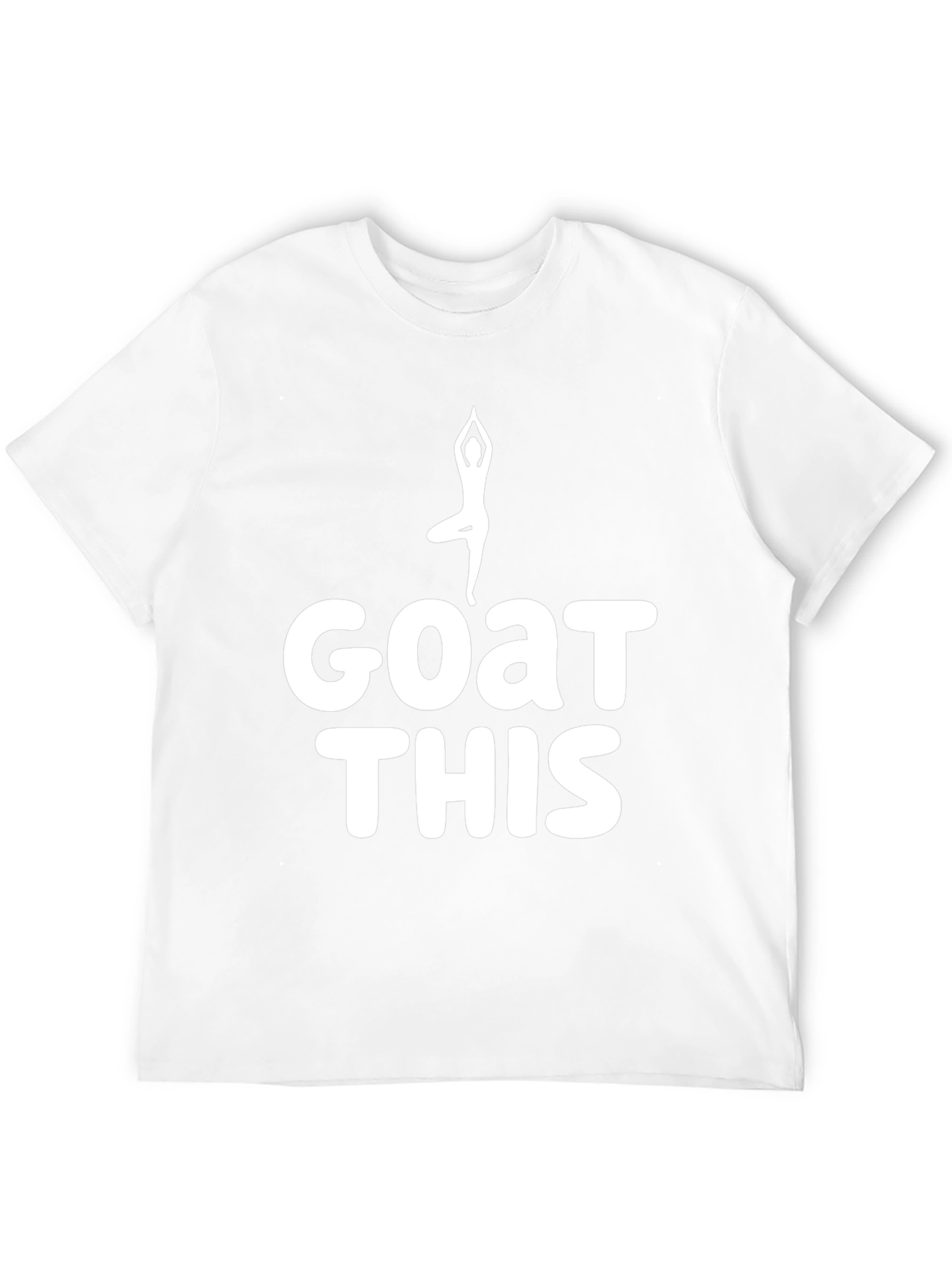 Camiseta Negra Yoga GOAT THIS - Comodidad y Estilo