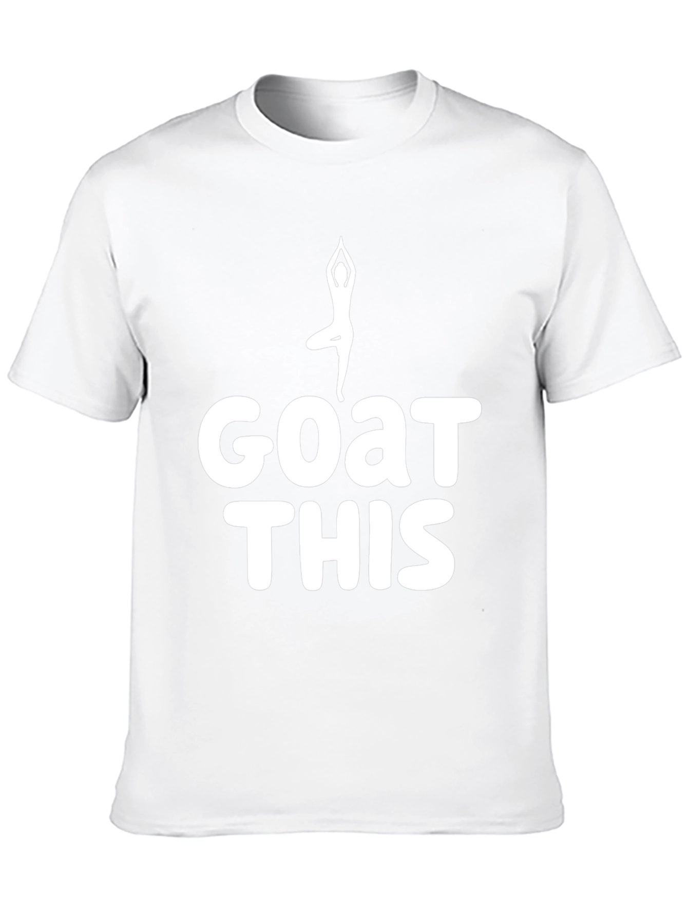 Camiseta Negra Yoga GOAT THIS - Comodidad y Estilo