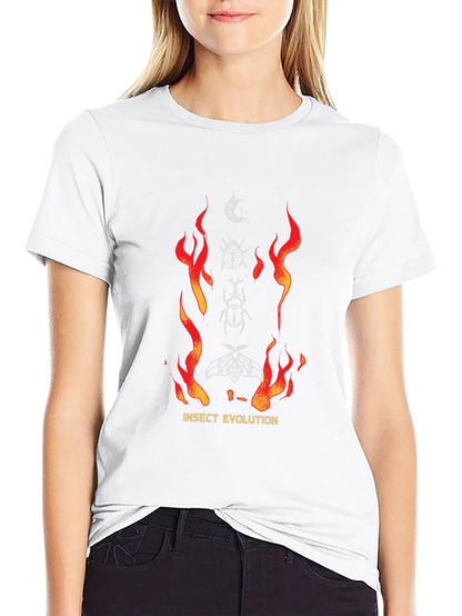 Camiseta Negra Evolución Insecto