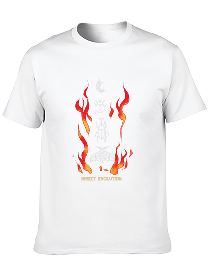 Camiseta Negra Evolución Insecto