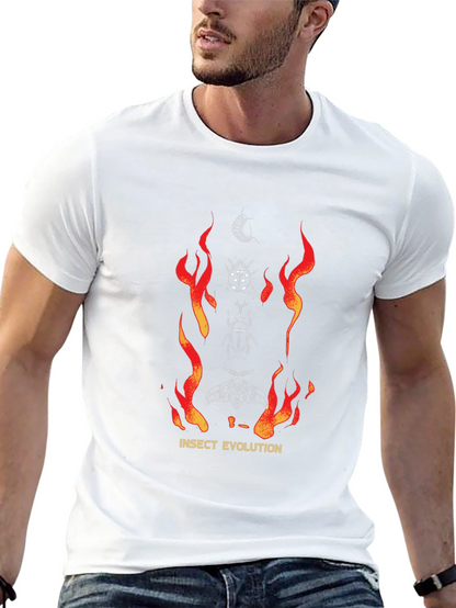 Camiseta Negra Evolución Insecto