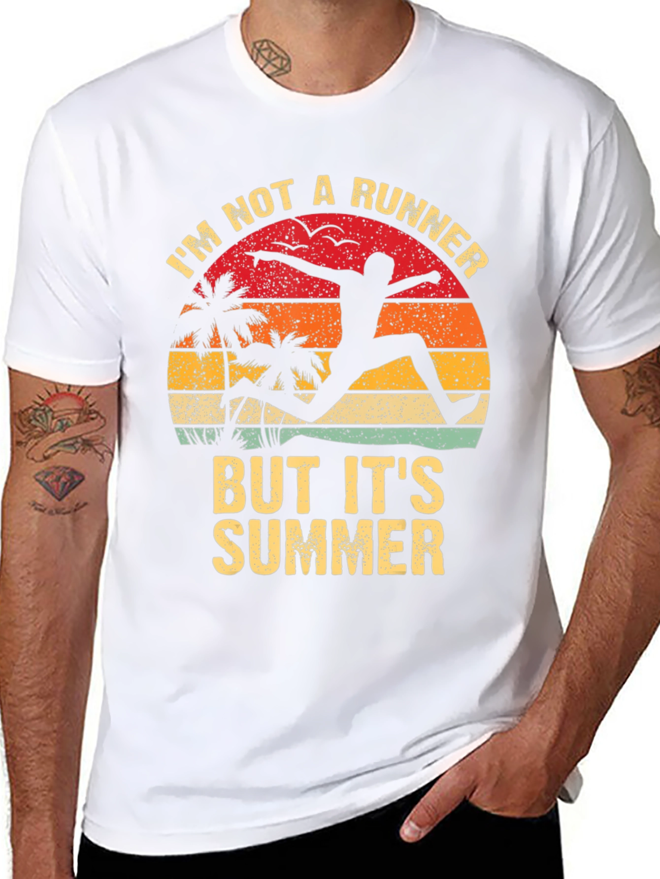 Camiseta No Soy Corredor Verano