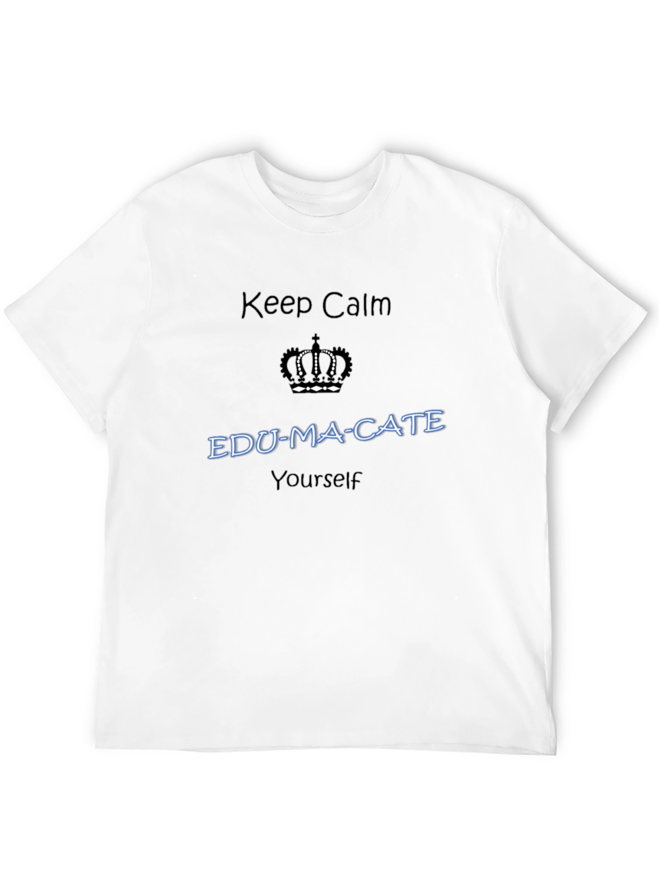 Camiseta Negra con Diseño Educativo Inspirador