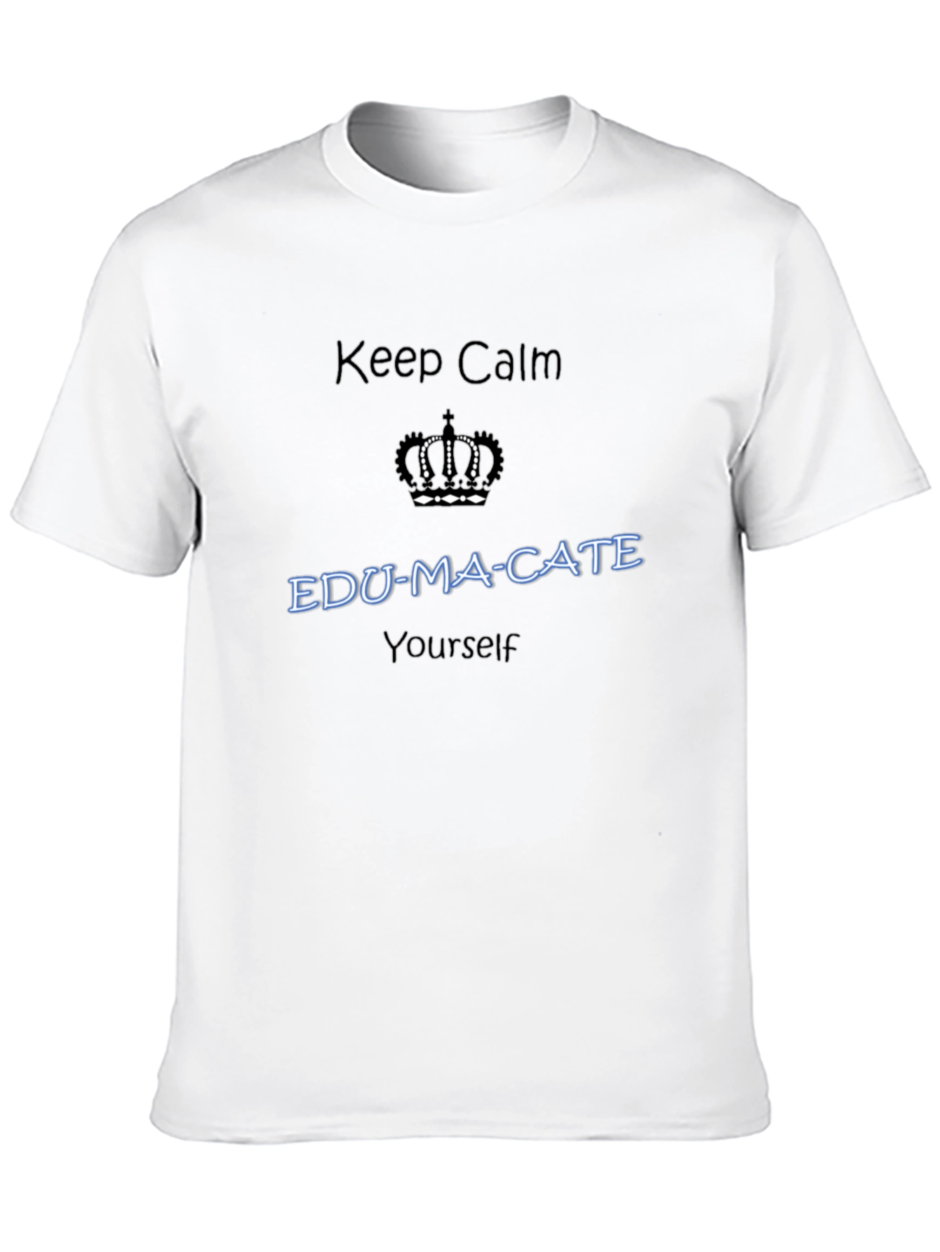 Camiseta Negra con Diseño Educativo Inspirador