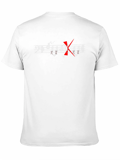 Camiseta Negra con Diseño Musical No Music