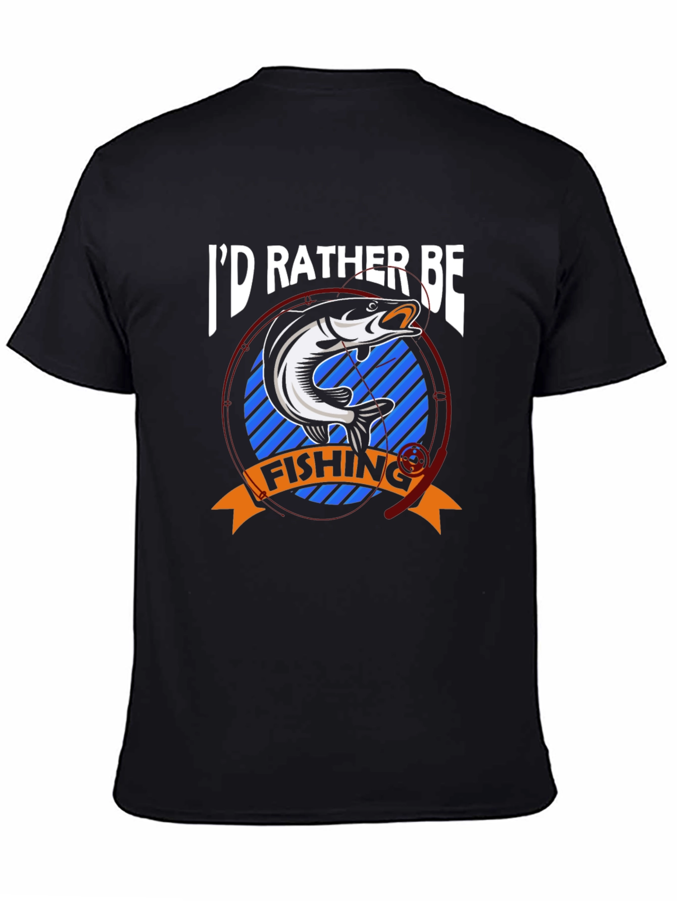 Camiseta Prefiero Estar Pescando