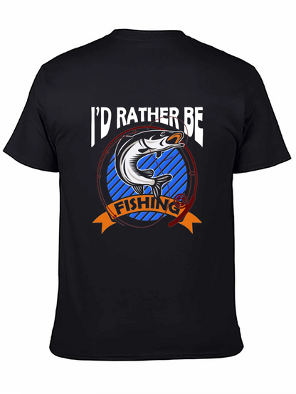 Camiseta Prefiero Estar Pescando