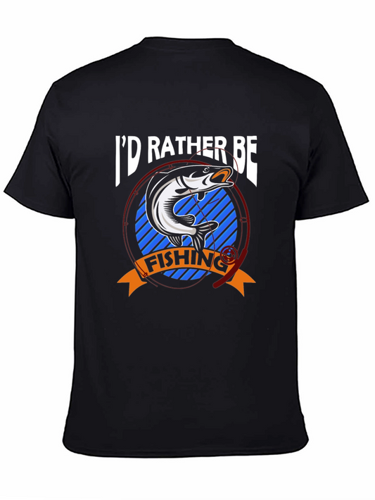 Camiseta Prefiero Estar Pescando