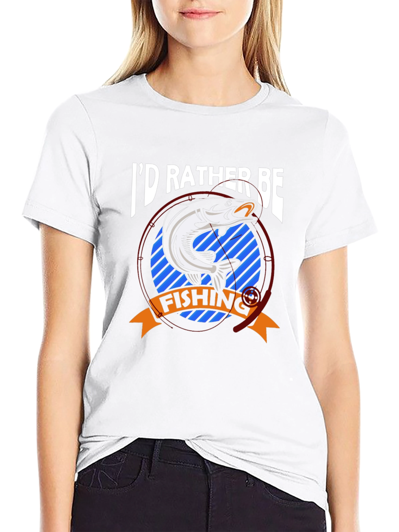 Camiseta Prefiero Estar Pescando