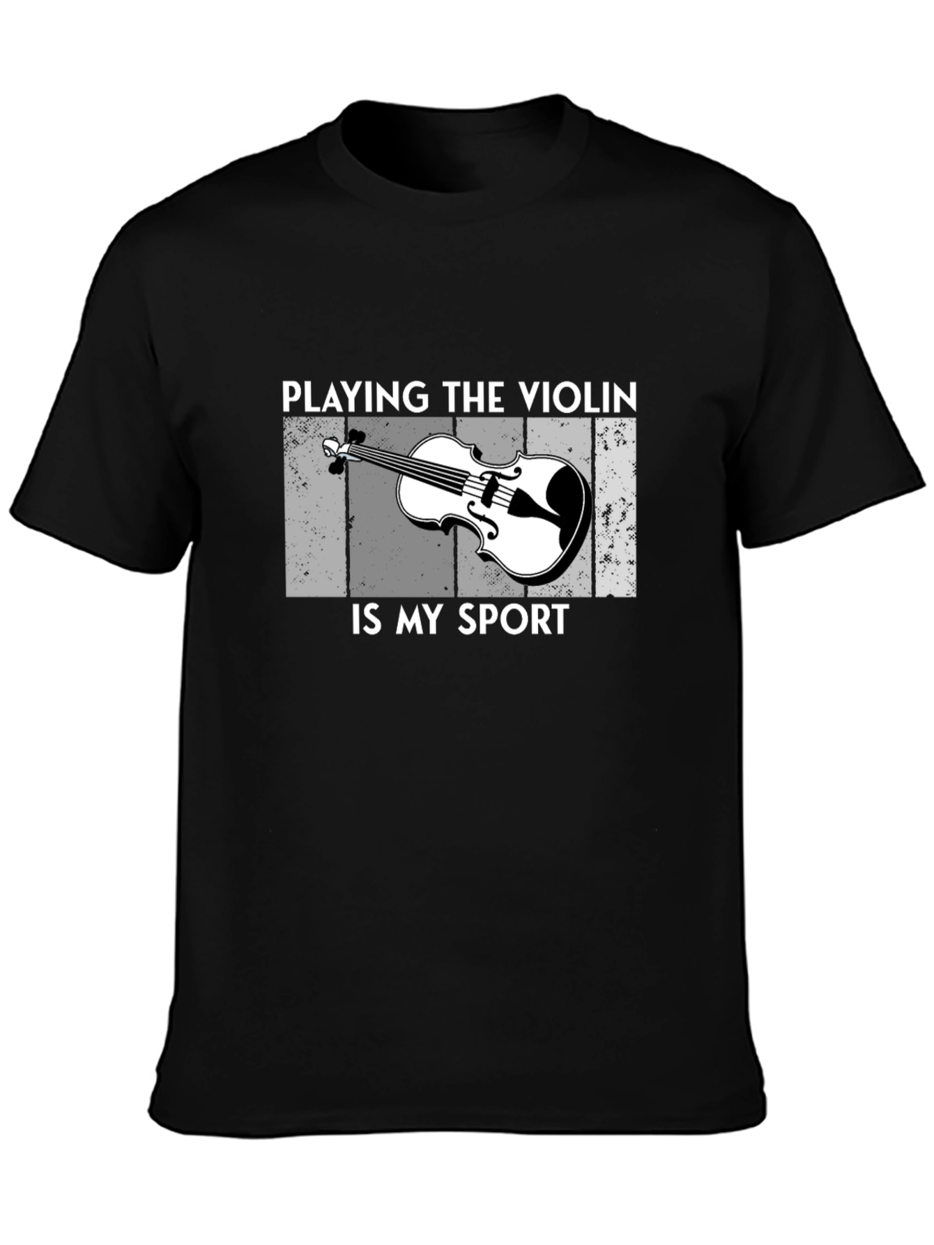 Camiseta Negra Playing the Violin is My Sport