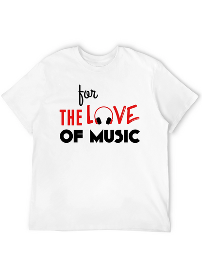 Camiseta Negra For the Love of Music