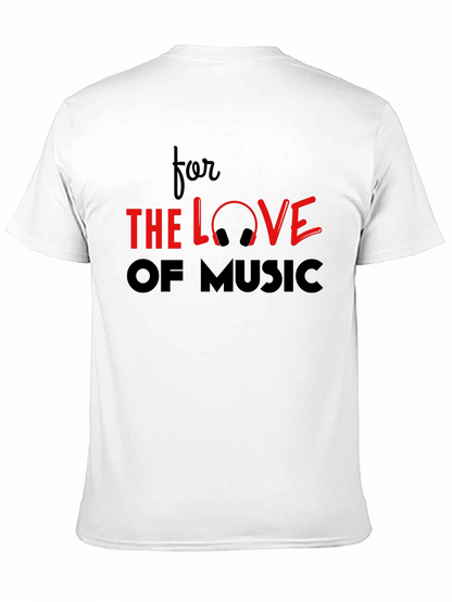 Camiseta Negra For the Love of Music