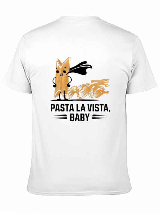 Camiseta Negra Pasta La Vista Baby