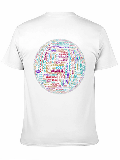 Camiseta Negra Yoga Bienestar Espiritual