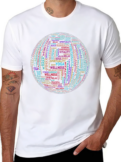 Camiseta Negra Yoga Bienestar Espiritual