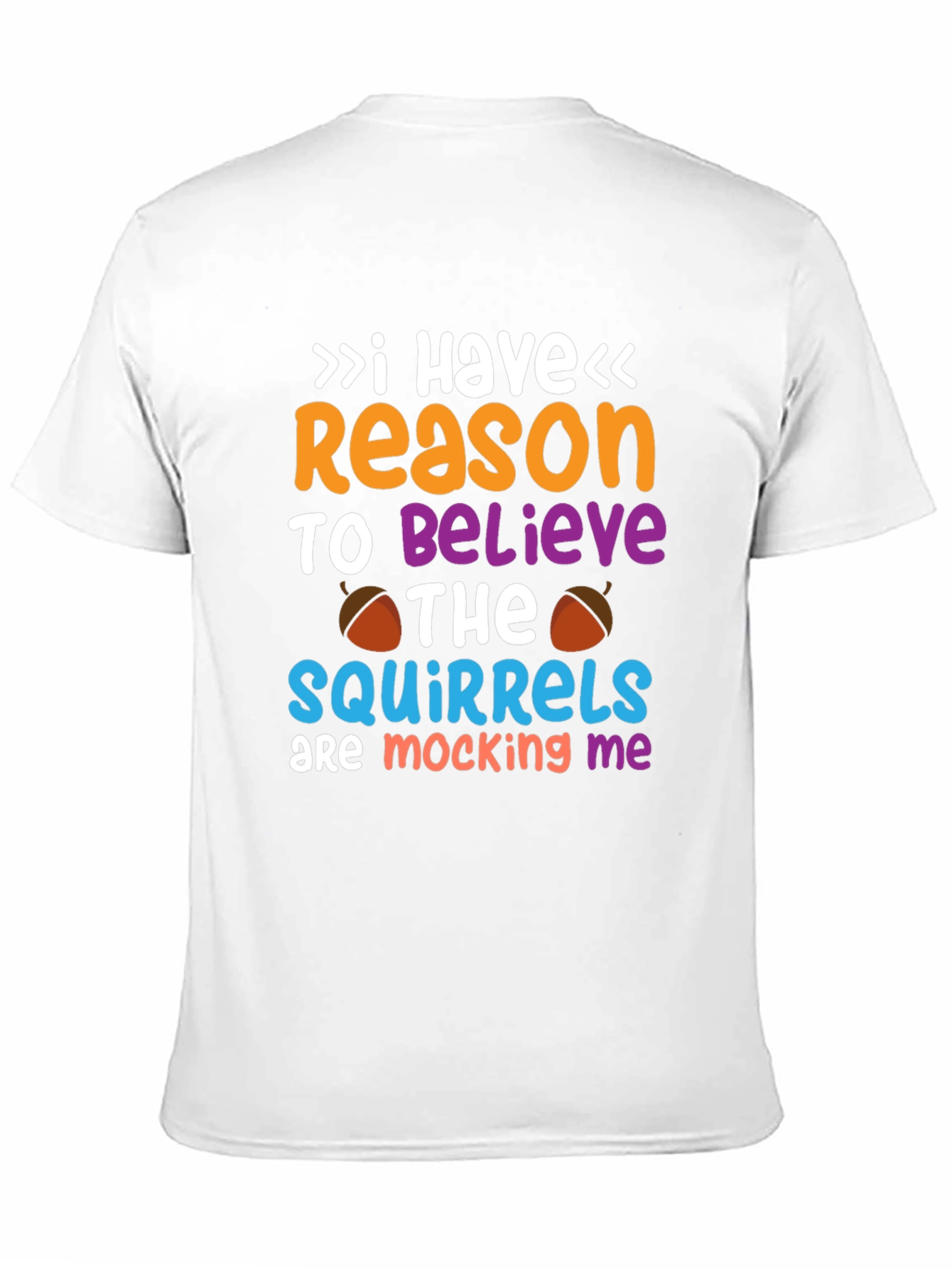 Camiseta Negra con Diseño de Ardillas Burlescas
