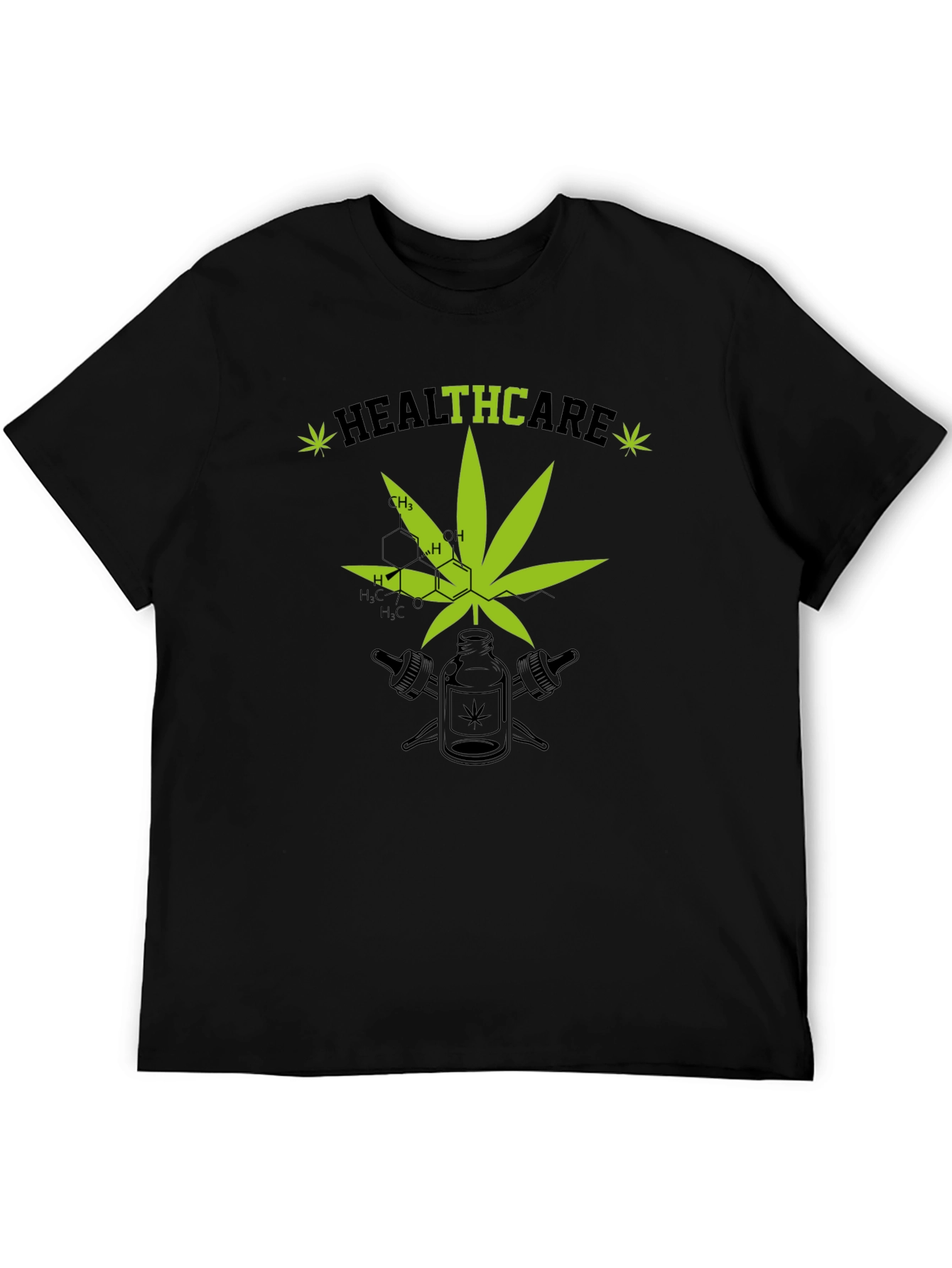 Camiseta Healthcare Cannábica
