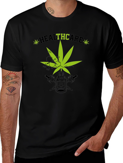 Camiseta Healthcare Cannábica