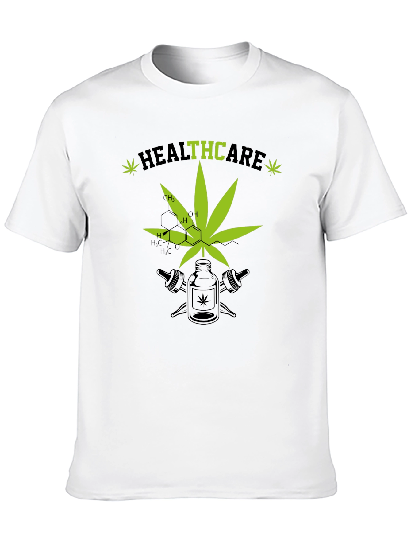 Camiseta Healthcare Cannábica