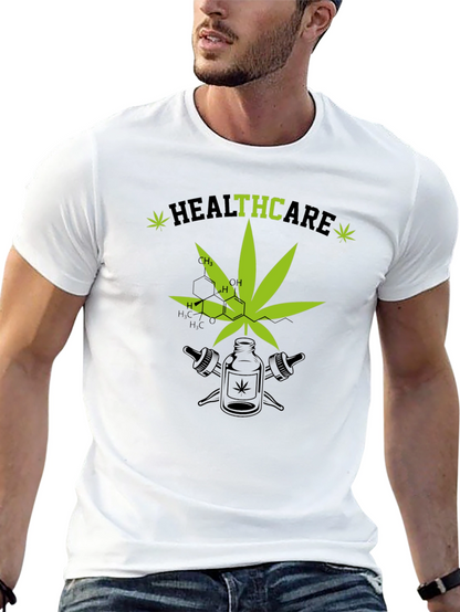 Camiseta Healthcare Cannábica