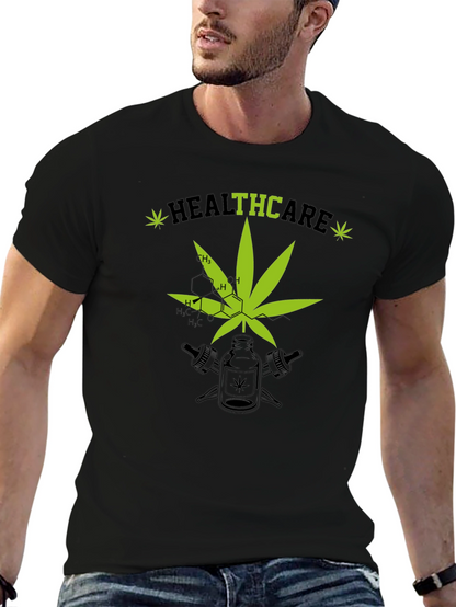 Camiseta Healthcare Cannábica