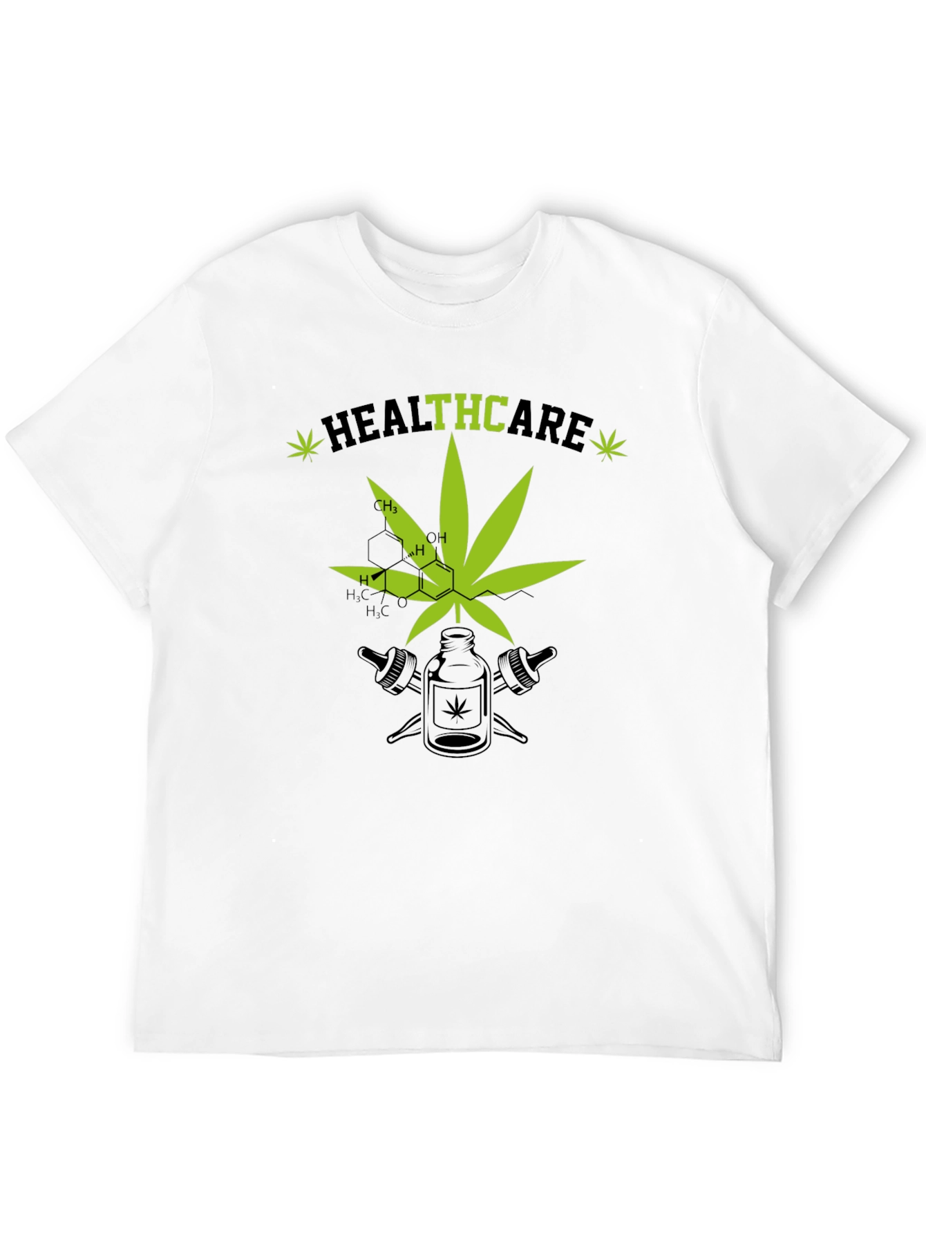 Camiseta Healthcare Cannábica