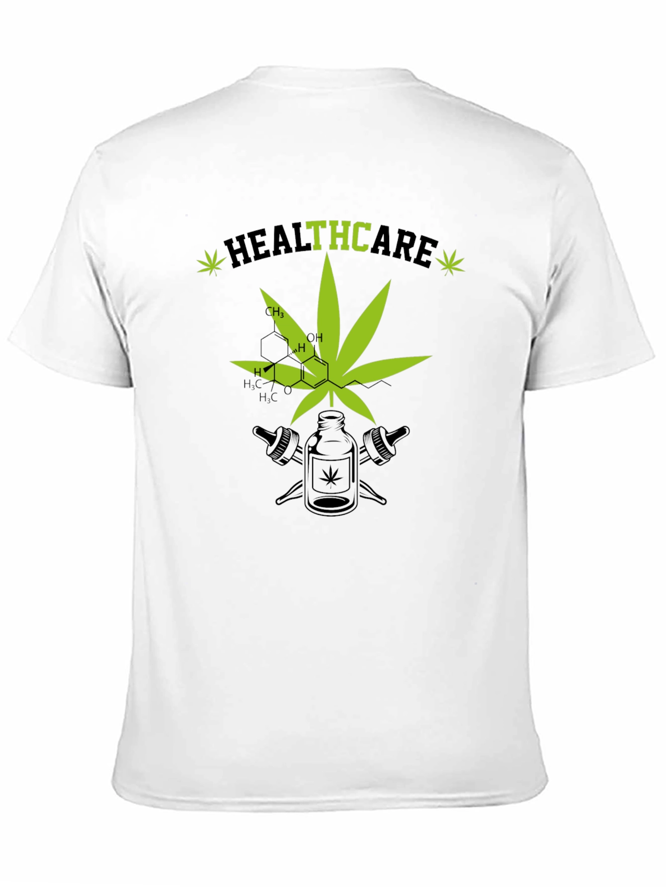Camiseta Healthcare Cannábica