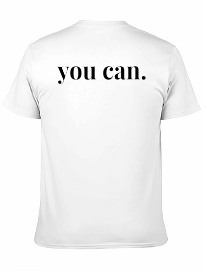 Camiseta Negra You Can.