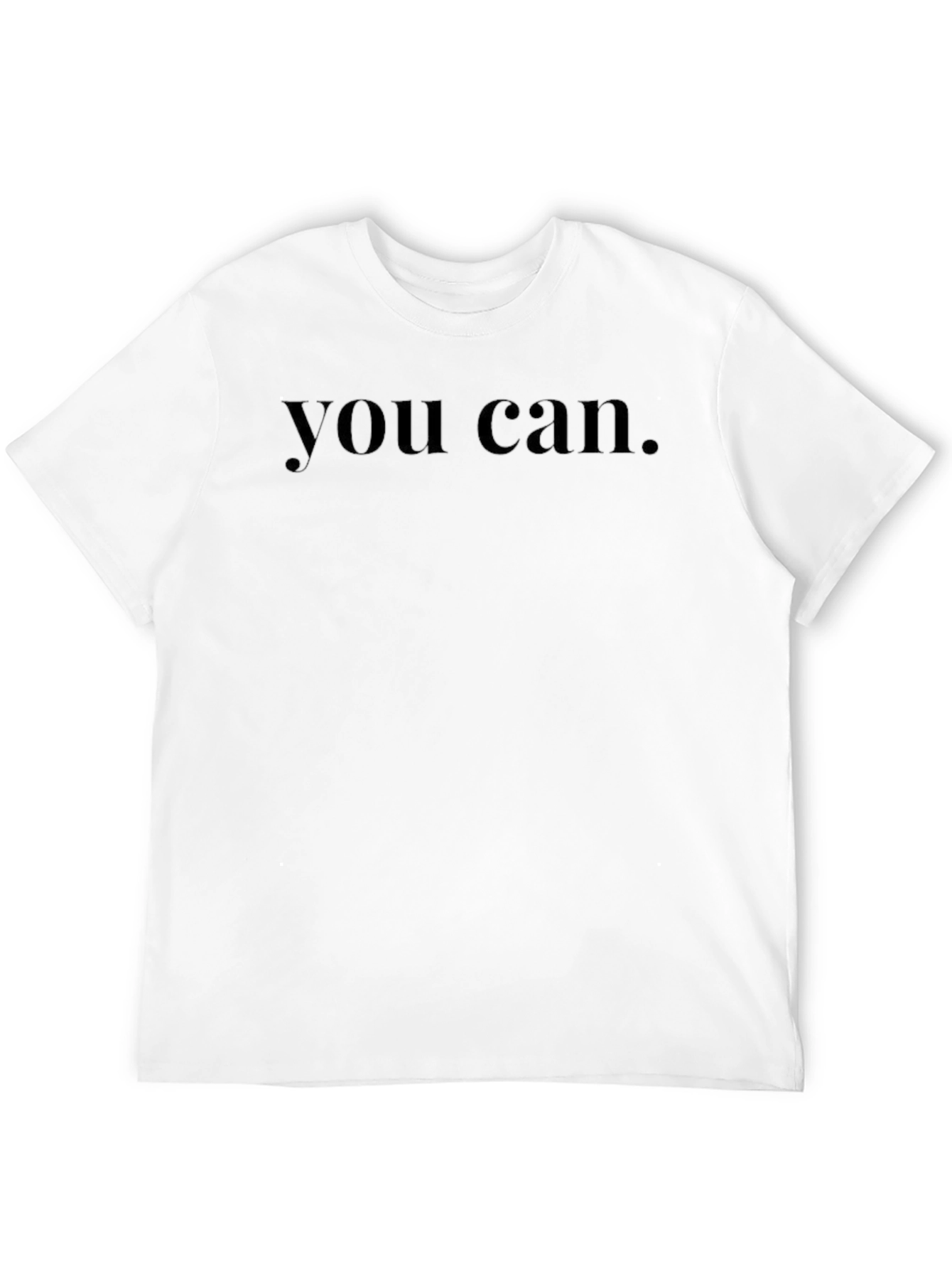 Camiseta Negra You Can.