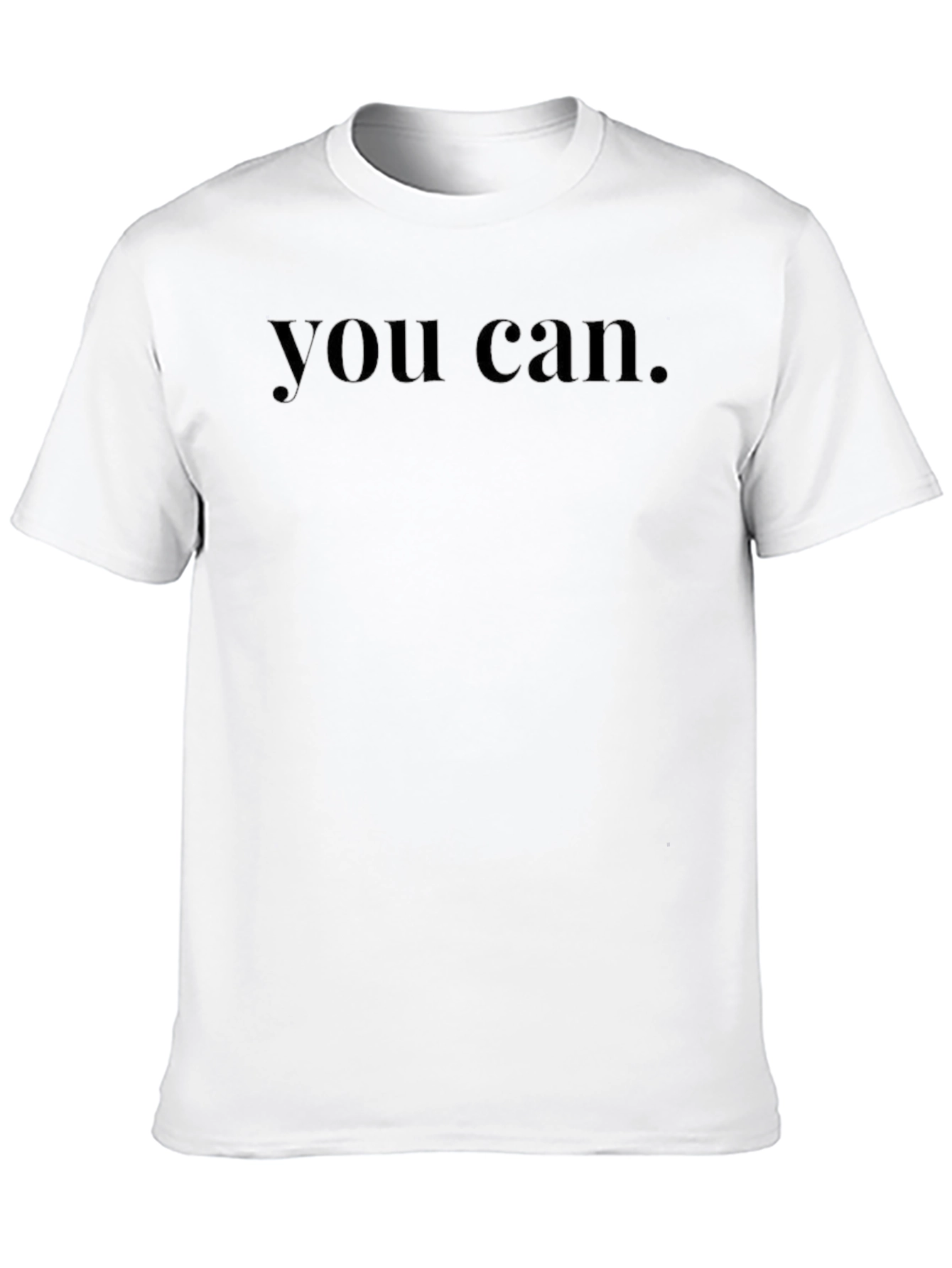 Camiseta Negra You Can.