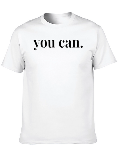 Camiseta Negra You Can.