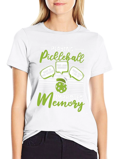 Camiseta Pickleball Mejora Memoria