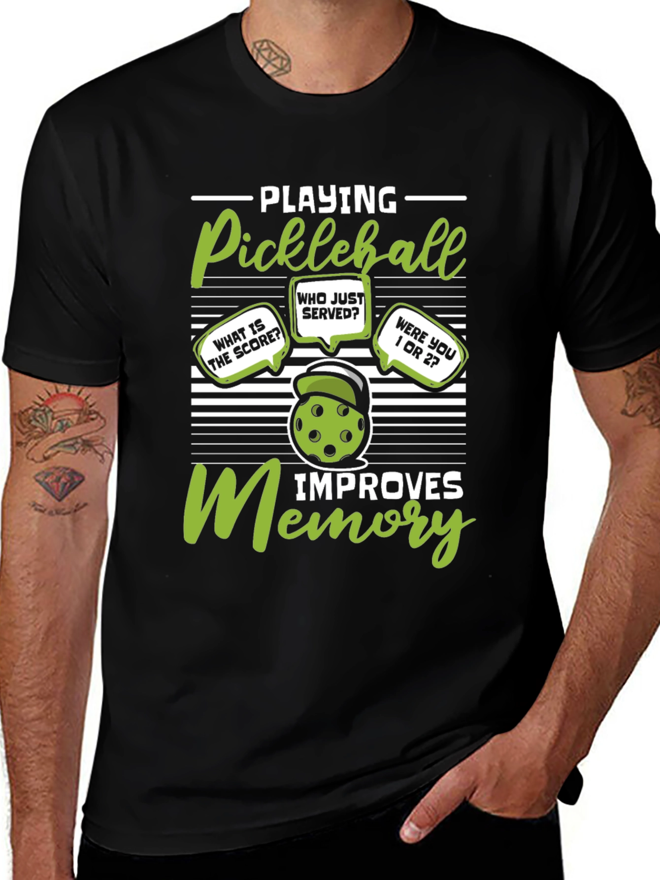 Camiseta Pickleball Mejora Memoria