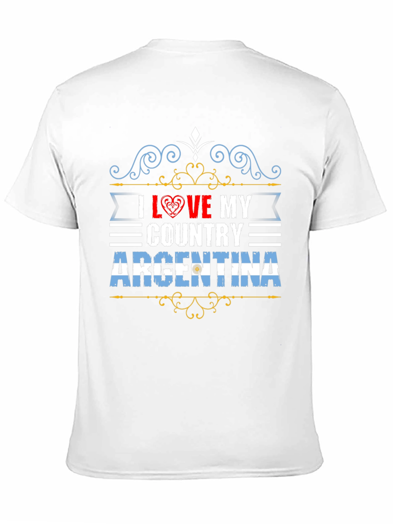 Camiseta Argentina: ¡Amo mi país!