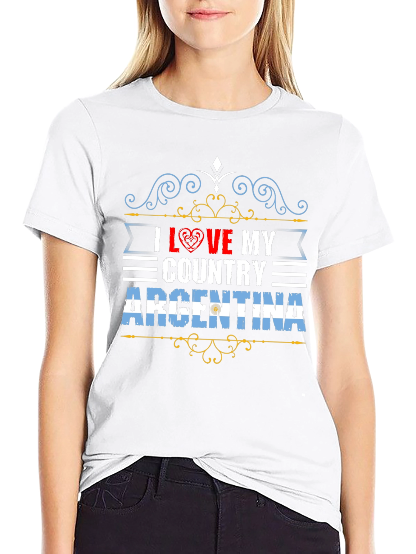 Camiseta Argentina: ¡Amo mi país!