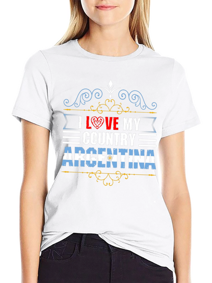 Camiseta Argentina: ¡Amo mi país!