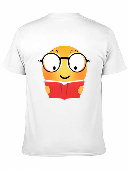 Camiseta Negra con Emoji Lector
