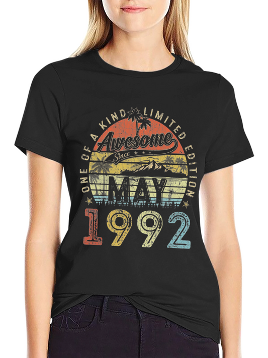 Camiseta Vintage Edición Limitada Mayo 1992
