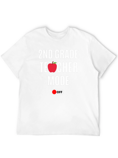 Camiseta Profesor de Segundo Grado - Modo OFF