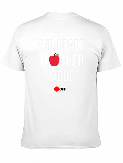 Camiseta Profesor de Segundo Grado - Modo OFF