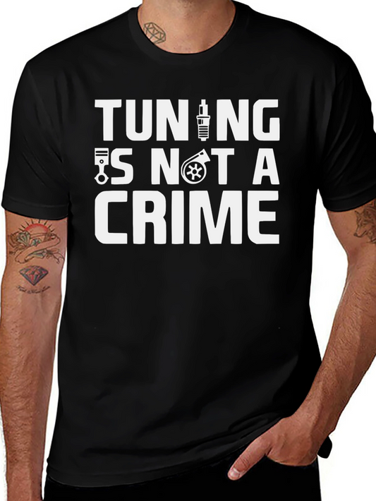 Camiseta Negra: Tuning No Es Un Delito