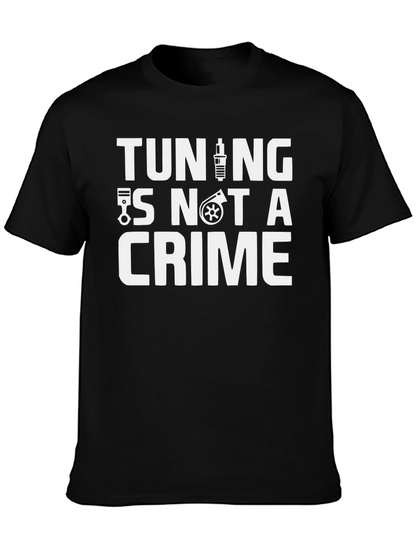 Camiseta Negra: Tuning No Es Un Delito