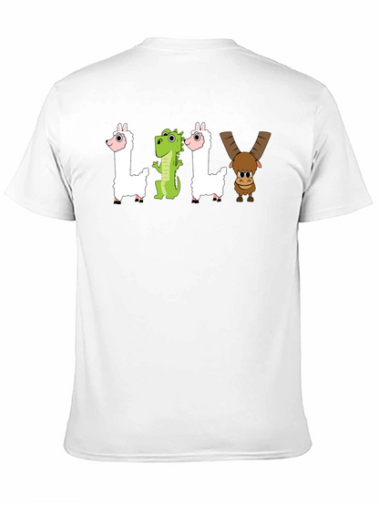Camiseta Negra LILY Animales Divertidos