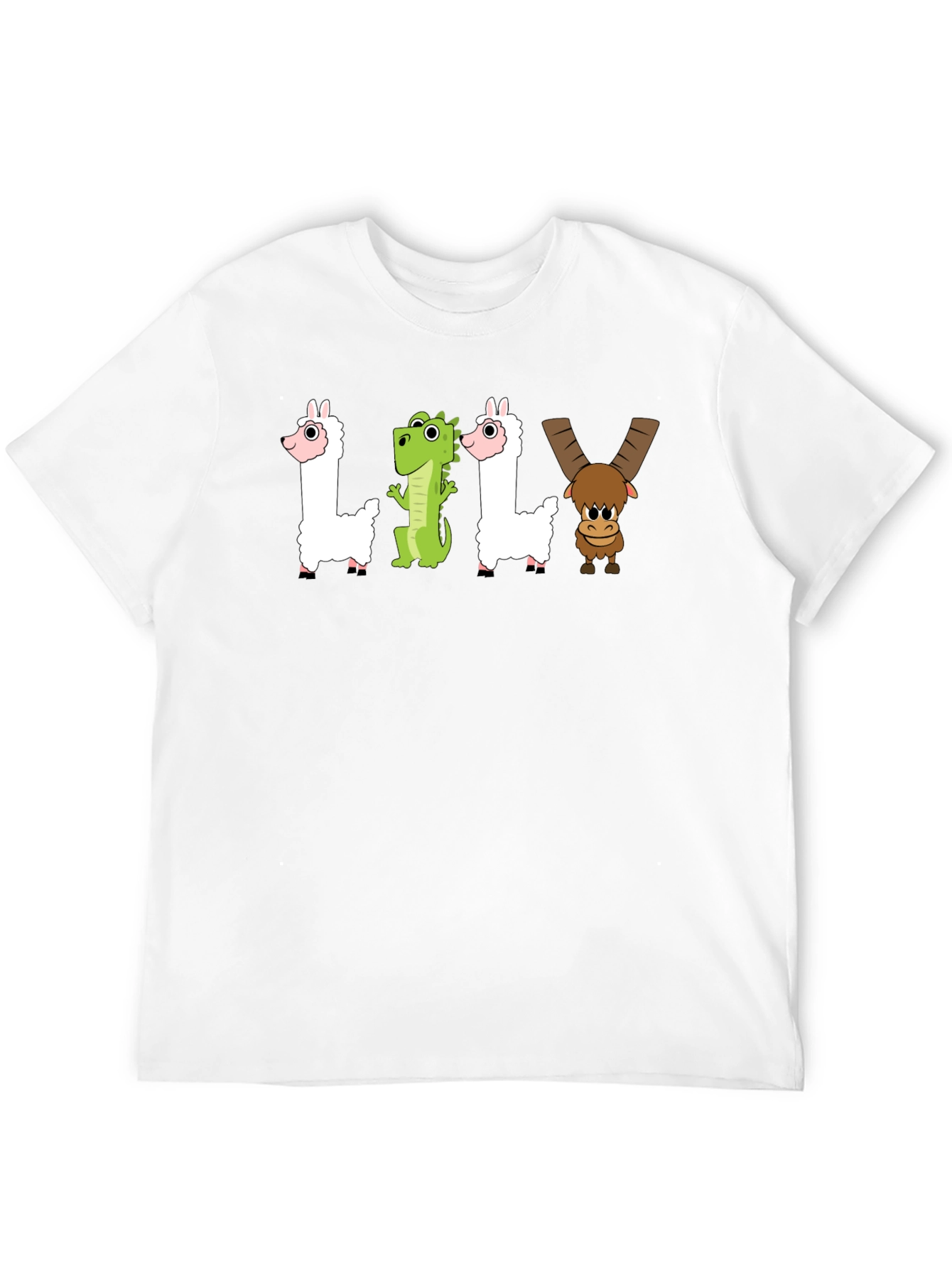 Camiseta Negra LILY Animales Divertidos