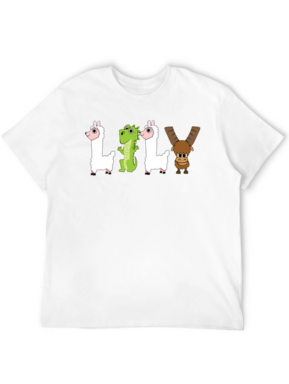 Camiseta Negra LILY Animales Divertidos