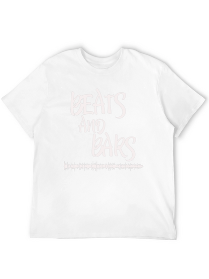 Camiseta Negra Beats and Bars Estilo Urbano