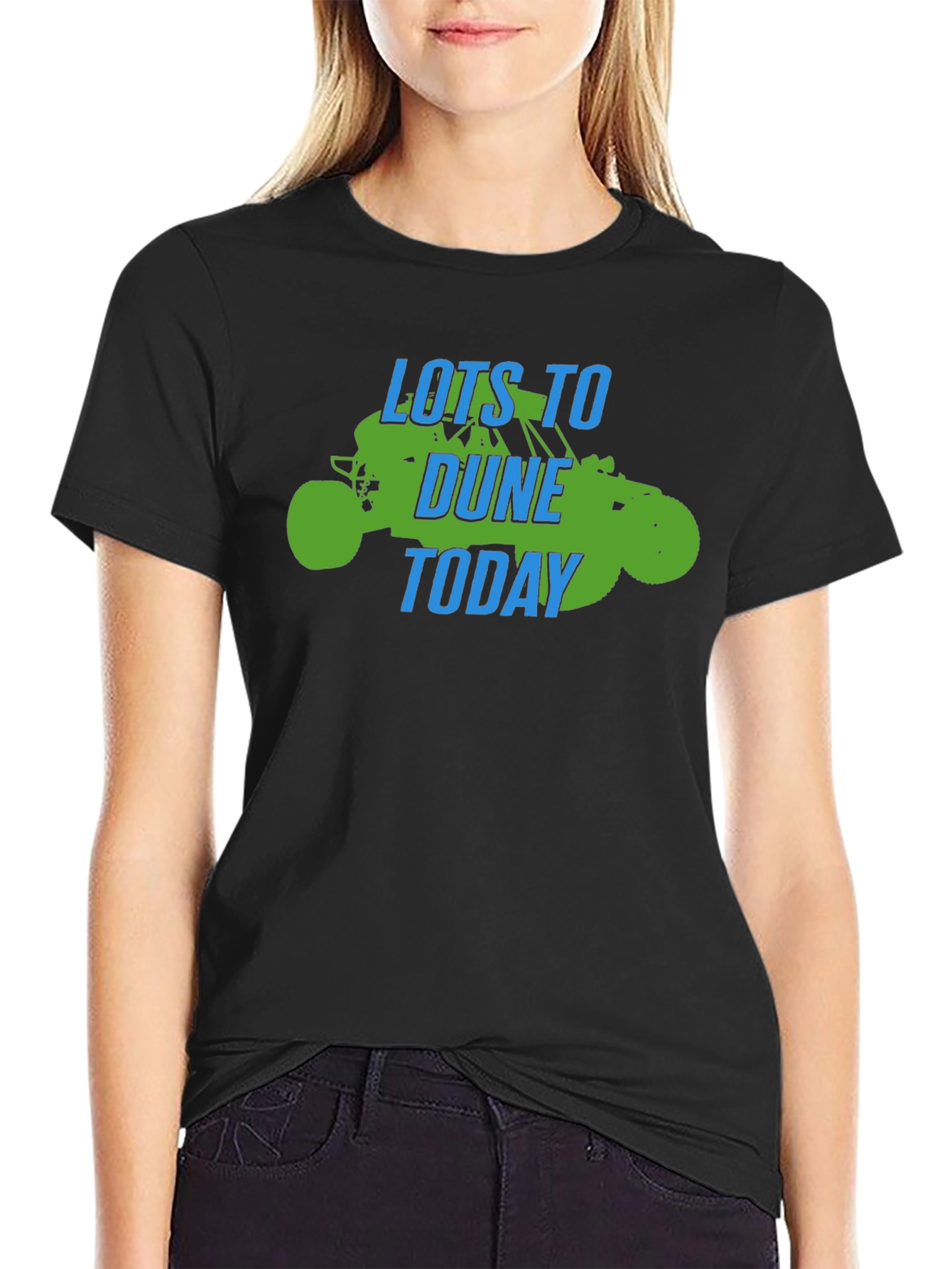 Camiseta Negra Lots to Dune Today