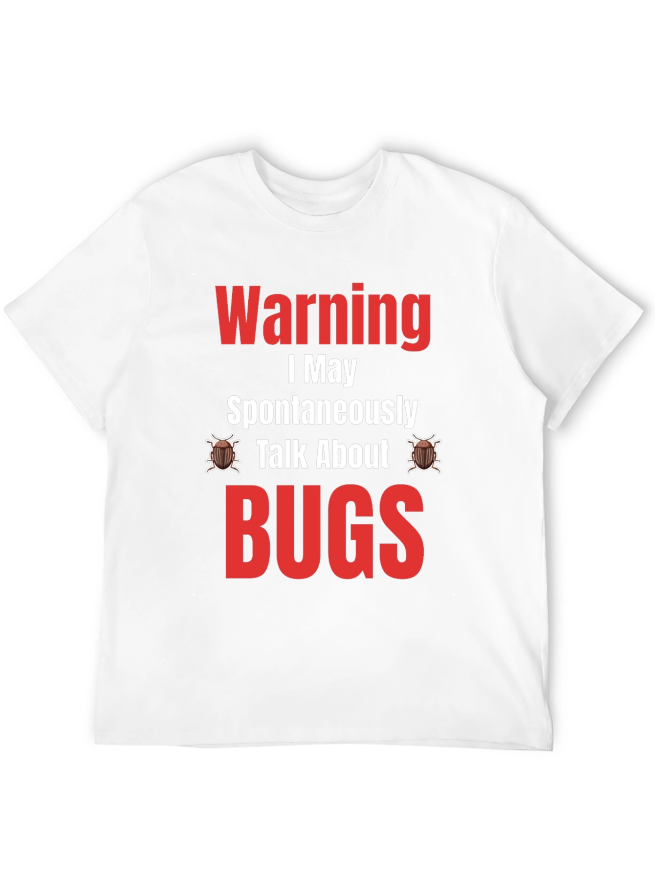 Camiseta Negra - Warning: Puedo Hablar de BUGS