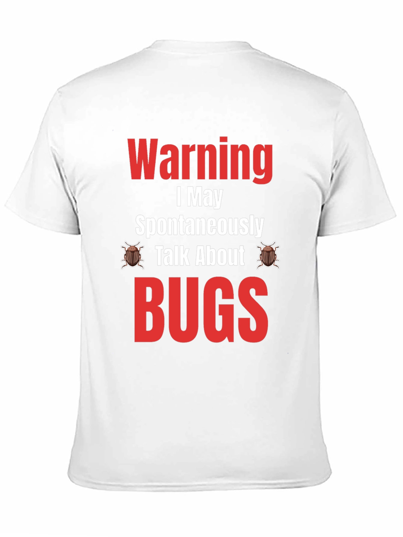Camiseta Negra - Warning: Puedo Hablar de BUGS